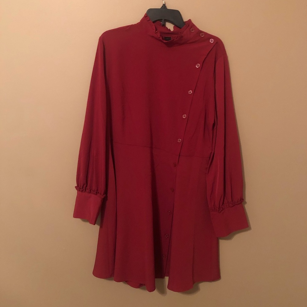 Brick Red Dress